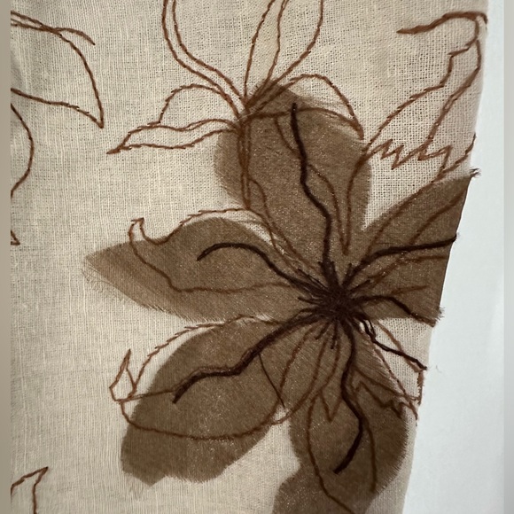 Festival ready!, boho, strapless mini dress, with appliqué flowers, so cute!! - Picture 3 of 5